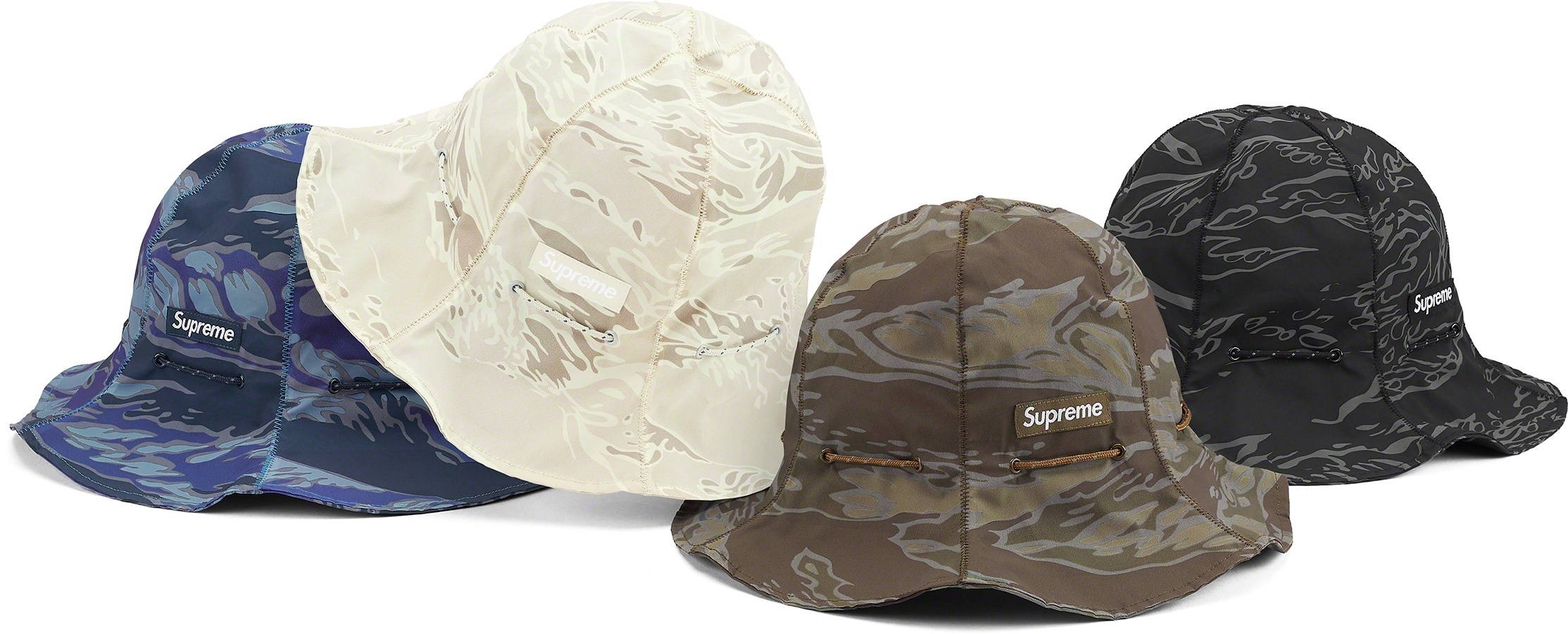 Tiger Camo Reflective Tulip Hat